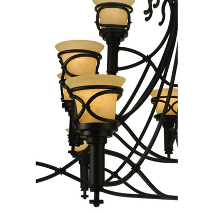 Meyda Tiffany Aspen 15 Light 59" Wide Chandelier