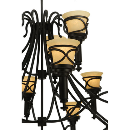 Meyda Tiffany Aspen 15 Light 59" Wide Chandelier