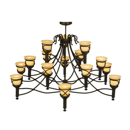 Meyda Tiffany Aspen 15 Light 59" Wide Chandelier