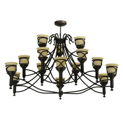 Meyda Tiffany Aspen 15 Light 59" Wide Chandelier
