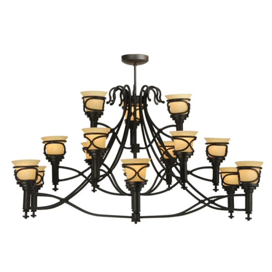 Meyda Tiffany Aspen 15 Light 59" Wide Chandelier