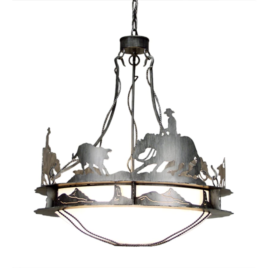 Meyda Tiffany Ponderosa 6 Light 32" Wide Pendant