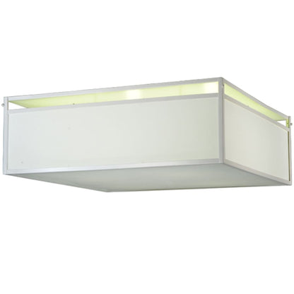 Meyda Tiffany Quadrato Illusion 4 Light 51" Wide Semi-Flush Ceiling Fixture