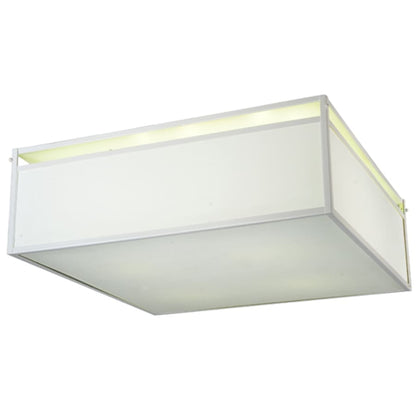 Meyda Tiffany Quadrato Illusion 4 Light 51" Wide Semi-Flush Ceiling Fixture