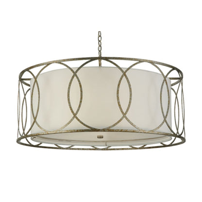 Meyda Tiffany Cilindro 4 Light 42" Wide Pendant