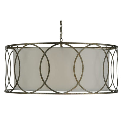 Meyda Tiffany Cilindro 4 Light 42" Wide Pendant