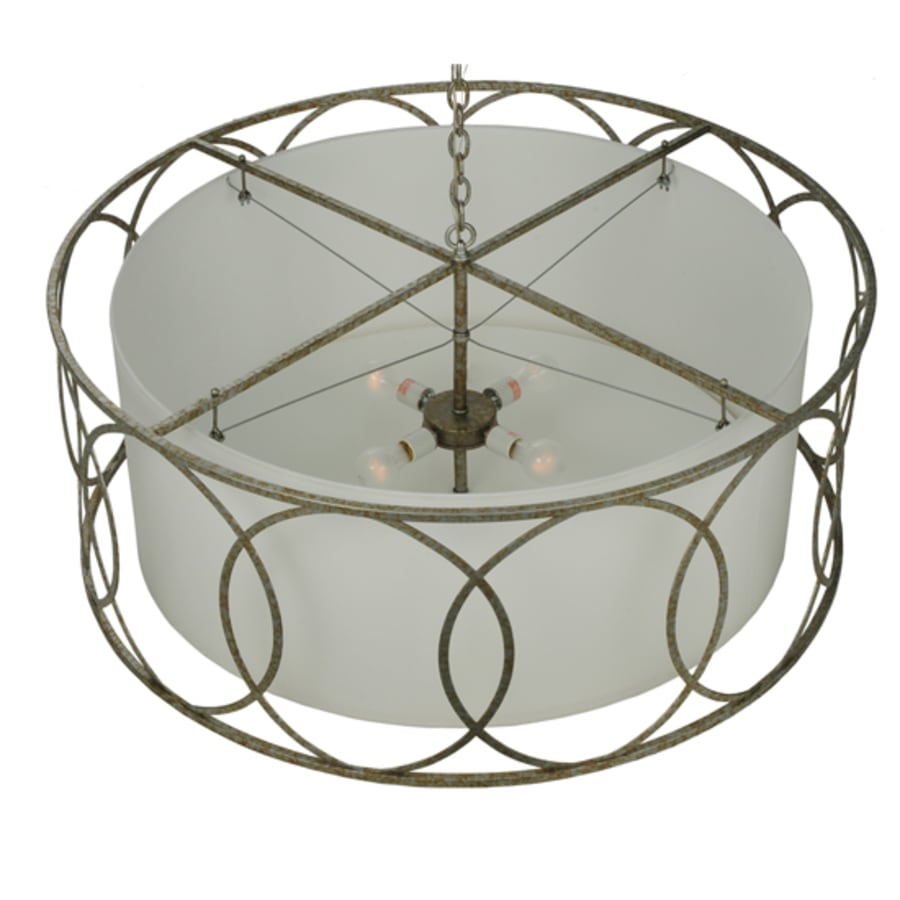 Meyda Tiffany Cilindro 4 Light 42" Wide Pendant
