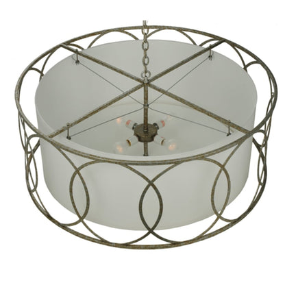 Meyda Tiffany Cilindro 4 Light 42" Wide Pendant