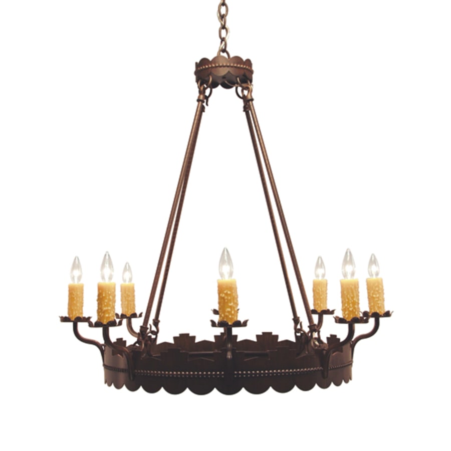 Meyda Tiffany Sergio 8 Light 36" Wide Taper Candle Style Chandelier
