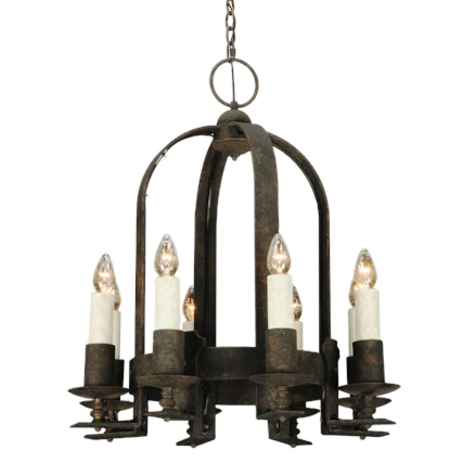 Meyda Tiffany Aragon 8 Light 26" Wide Taper Candle Style Chandelier
