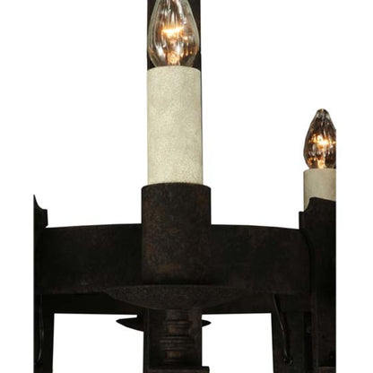 Meyda Tiffany Aragon 8 Light 26" Wide Taper Candle Style Chandelier