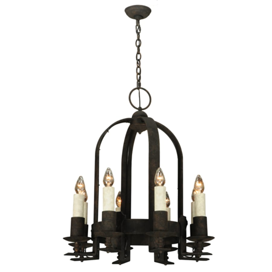 Meyda Tiffany Aragon 8 Light 26" Wide Taper Candle Style Chandelier