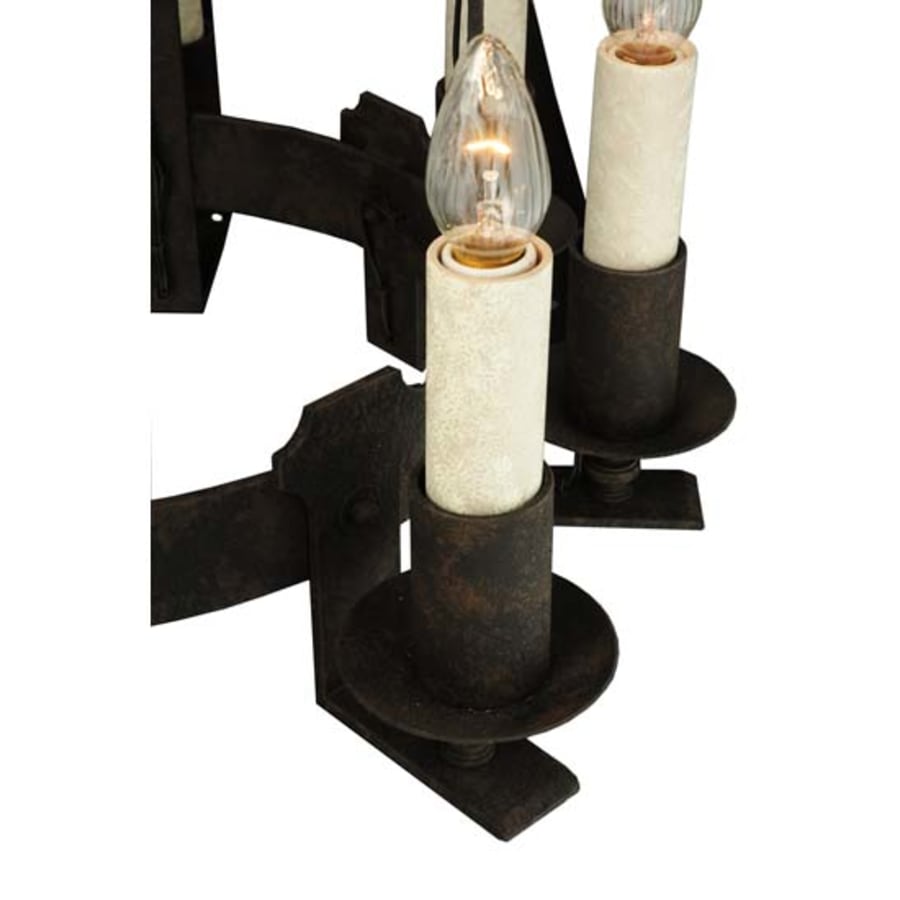 Meyda Tiffany Aragon 8 Light 26" Wide Taper Candle Style Chandelier