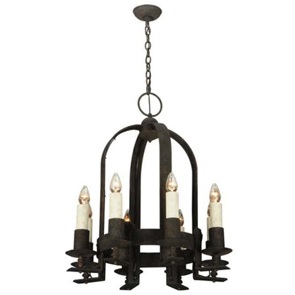 Meyda Tiffany Aragon 8 Light 26" Wide Taper Candle Style Chandelier