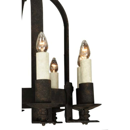 Meyda Tiffany Aragon 8 Light 26" Wide Taper Candle Style Chandelier