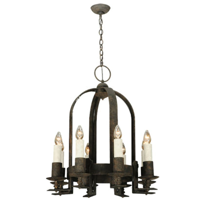 Meyda Tiffany Aragon 8 Light 26" Wide Taper Candle Style Chandelier