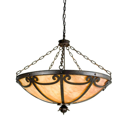 Meyda Tiffany Carousel 5 Light 36" Wide Pendant