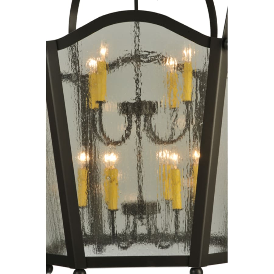 Meyda Tiffany Citadel 10 Light 33" Wide Taper Candle Pendant