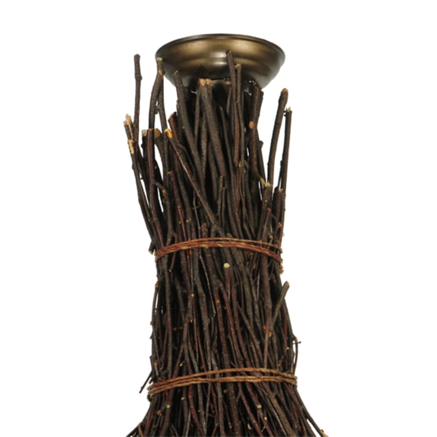 Meyda Tiffany Twigs 8 Light 64" Wide Taper Candle Style Chandelier