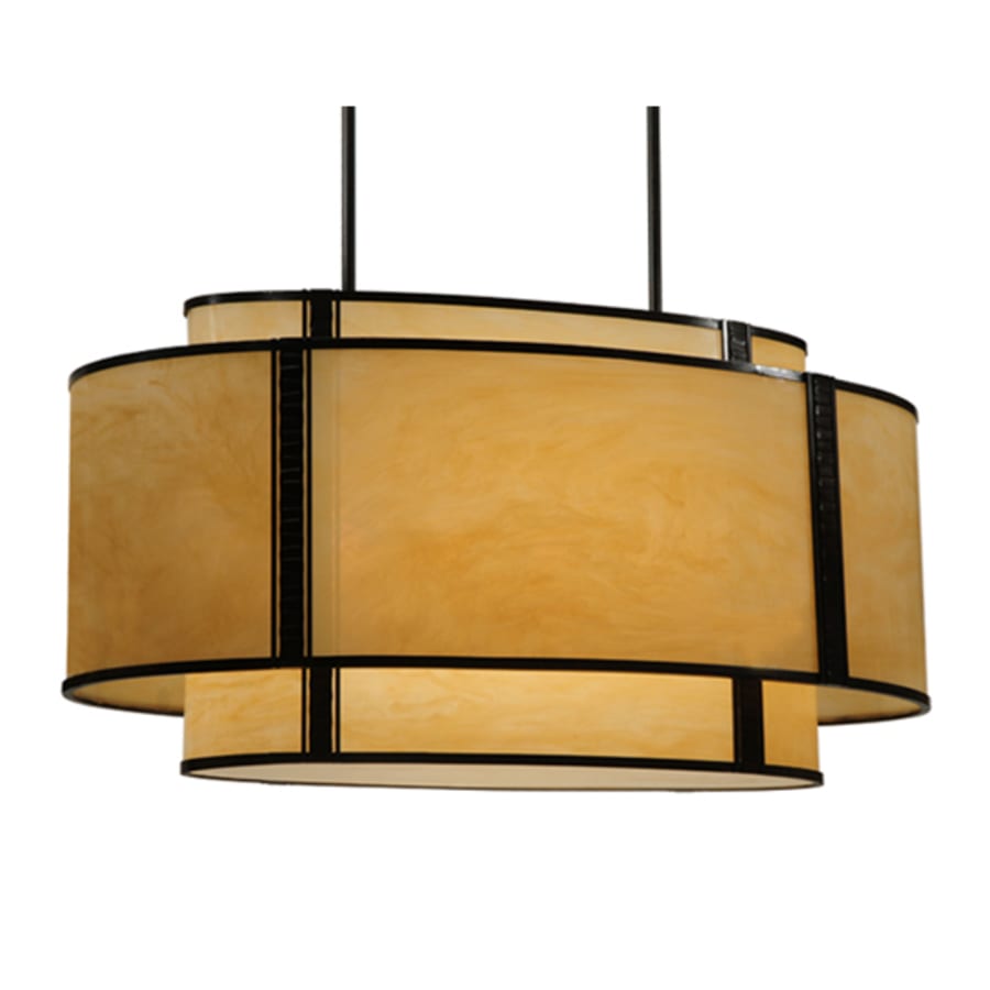 Meyda Tiffany Palisade 4 Light 50" Wide Linear Pendant