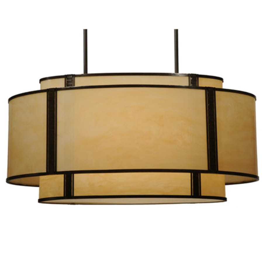 Meyda Tiffany Palisade 4 Light 50" Wide Linear Pendant