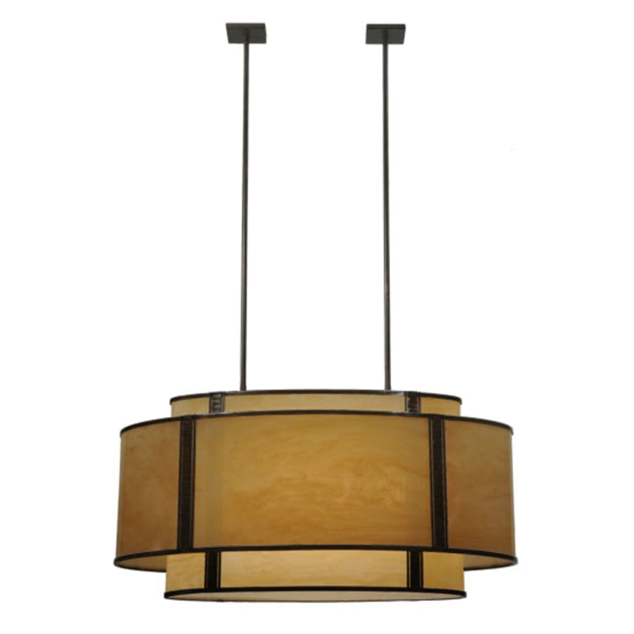 Meyda Tiffany Palisade 4 Light 50" Wide Linear Pendant