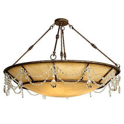 Meyda Tiffany Anika 8 Light 48" Wide Crystal Pendant