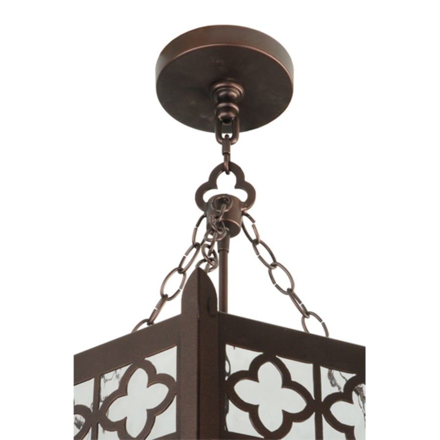 Meyda Tiffany Church 6 Light 36" Wide Abstract Pendant