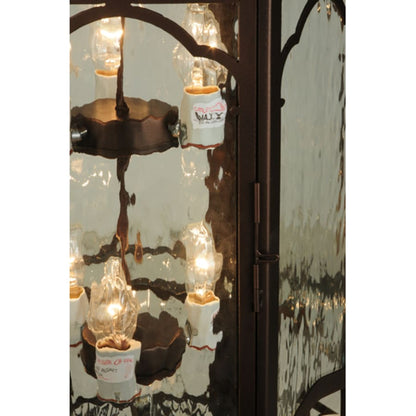 Meyda Tiffany Church 6 Light 36" Wide Abstract Pendant