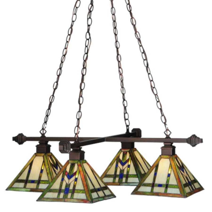 Meyda Tiffany Prairie Wheat 4 Light 51" Wide Chandelier