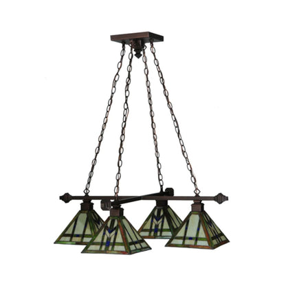 Meyda Tiffany Prairie Wheat 4 Light 51" Wide Chandelier