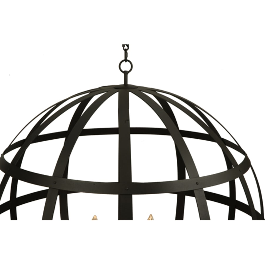 Meyda Tiffany Atlas 6 Light 42" Wide Taper Candle Pendant