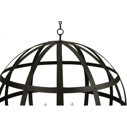 Meyda Tiffany Atlas 6 Light 42" Wide Taper Candle Pendant