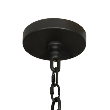 Meyda Tiffany Atlas 6 Light 42" Wide Taper Candle Pendant
