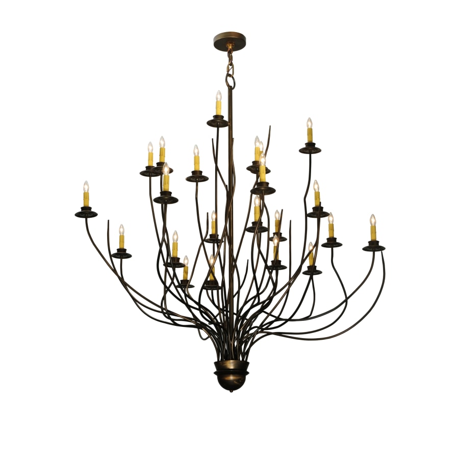 Meyda Tiffany 54" W Sycamore 22 Light Chandelier