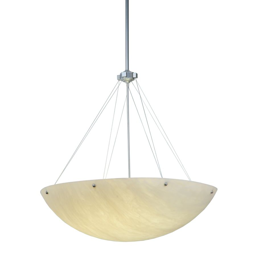 Meyda Tiffany 36" W Cypola Alabaster Inverted Pendant