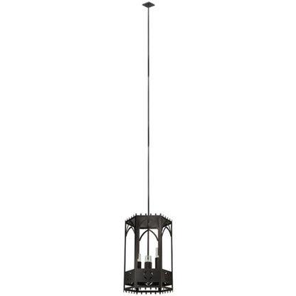 Meyda Tiffany Woolf 3 Light 24" Wide Pillar Candle Pendant