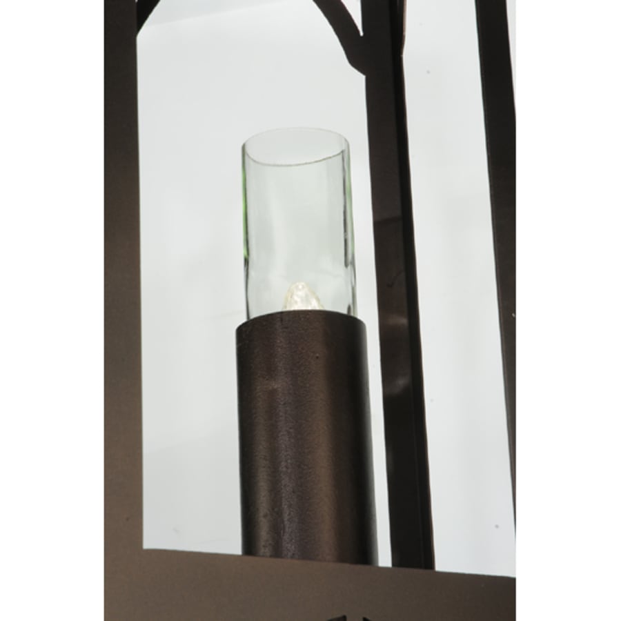 Meyda Tiffany Woolf 3 Light 24" Wide Pillar Candle Pendant