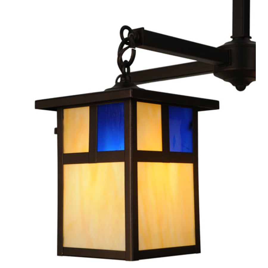 Meyda Tiffany Hyde Park T Mission 4 Light 25" Wide Chandelier