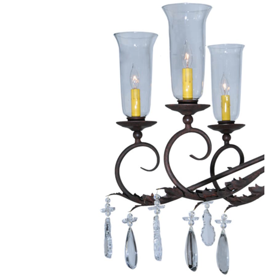 Meyda Tiffany Windsor 14 Light 38" Wide Crystal Candle Style Chandelier - Custom Finish