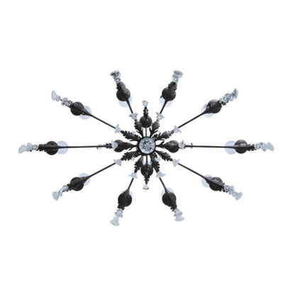 Meyda Tiffany Windsor 14 Light 38" Wide Crystal Candle Style Chandelier - Custom Finish