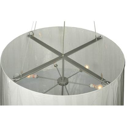 Meyda Tiffany Cilindro 6 Light 48" Wide Suspension Pendant