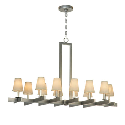 Meyda Tiffany Dante 12 Light 48" Wide Linear Chandelier