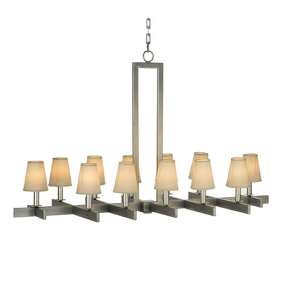 Meyda Tiffany Dante 12 Light 48" Wide Linear Chandelier