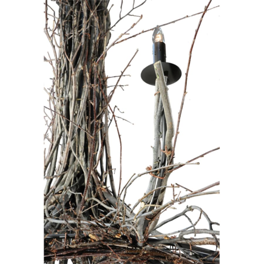 Meyda Tiffany Twigs 12 Light 132" Wide Taper Candle Style Chandelier