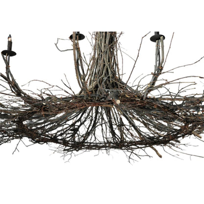 Meyda Tiffany Twigs 12 Light 132" Wide Taper Candle Style Chandelier