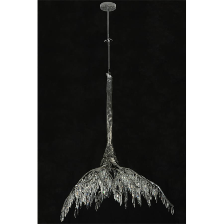 Meyda Tiffany Winter at Stillwater 28" Wide LED Crystal Waterfall Chandelier