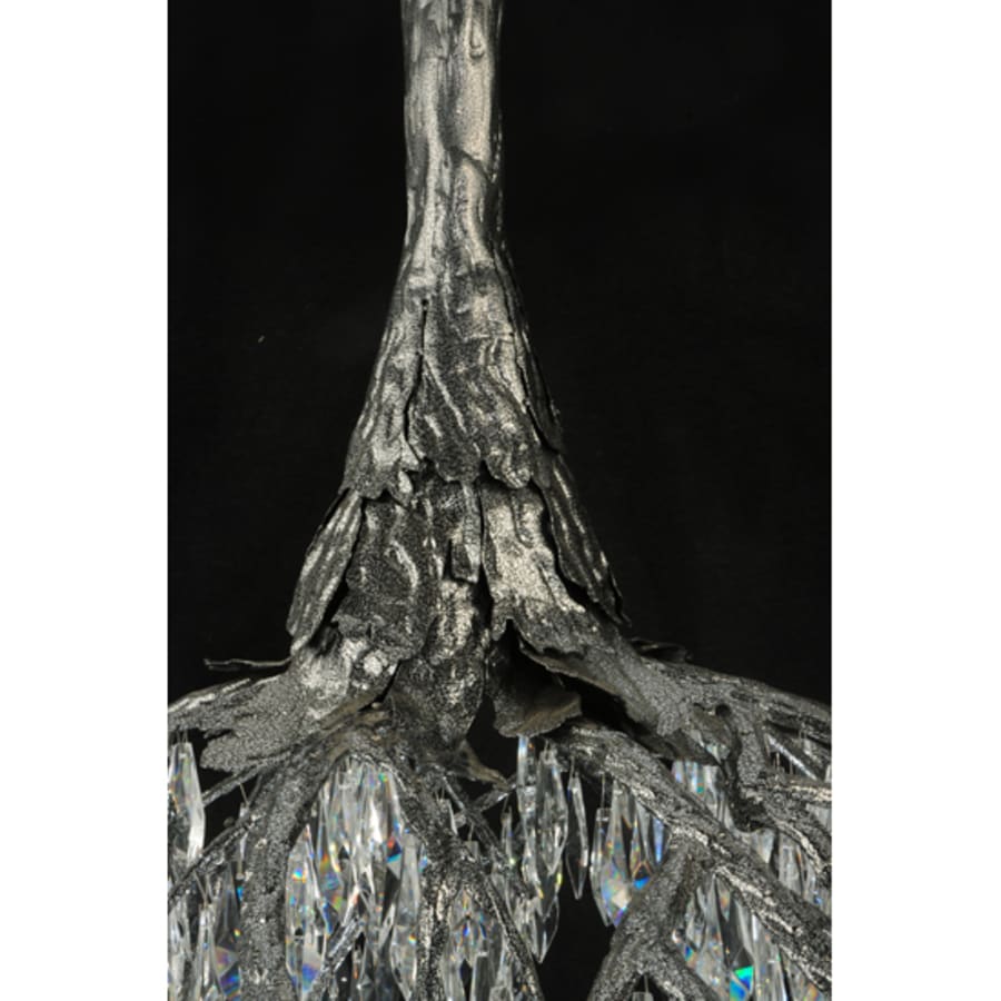 Meyda Tiffany Winter at Stillwater 28" Wide LED Crystal Waterfall Chandelier