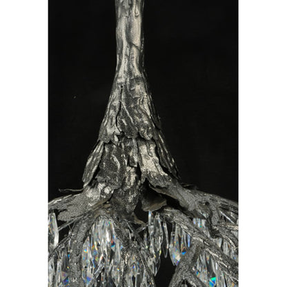 Meyda Tiffany Winter at Stillwater 28" Wide LED Crystal Waterfall Chandelier