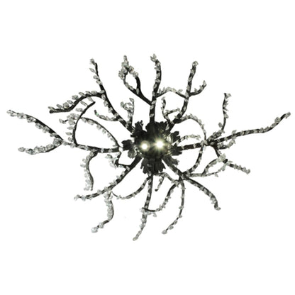 Meyda Tiffany Winter at Stillwater 28" Wide LED Crystal Waterfall Chandelier